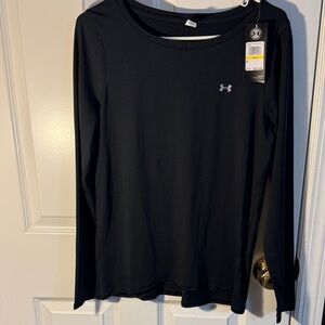 Under Armour Women's Black Long Sleeve Tee